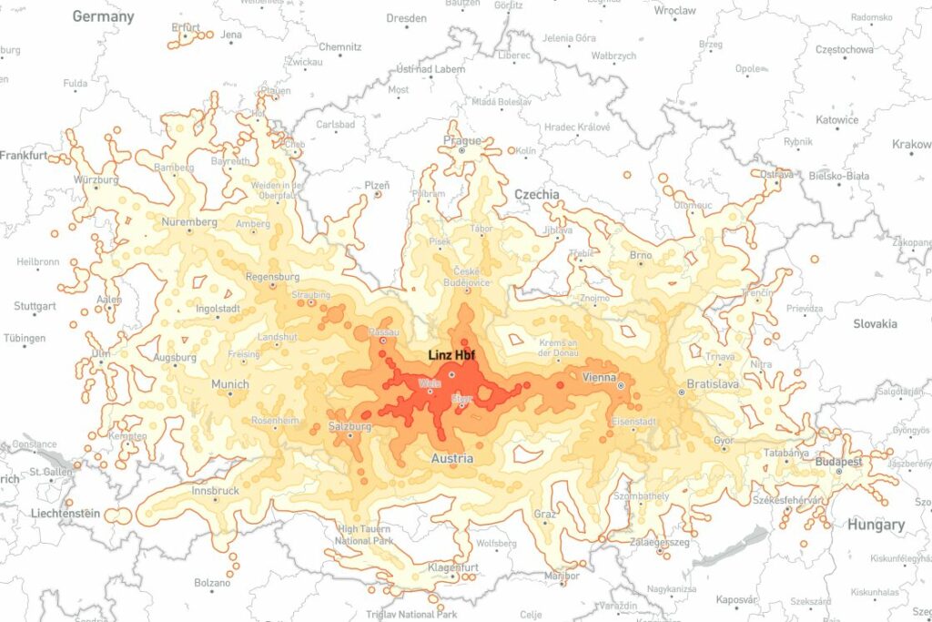 Reisen mit dem Zug