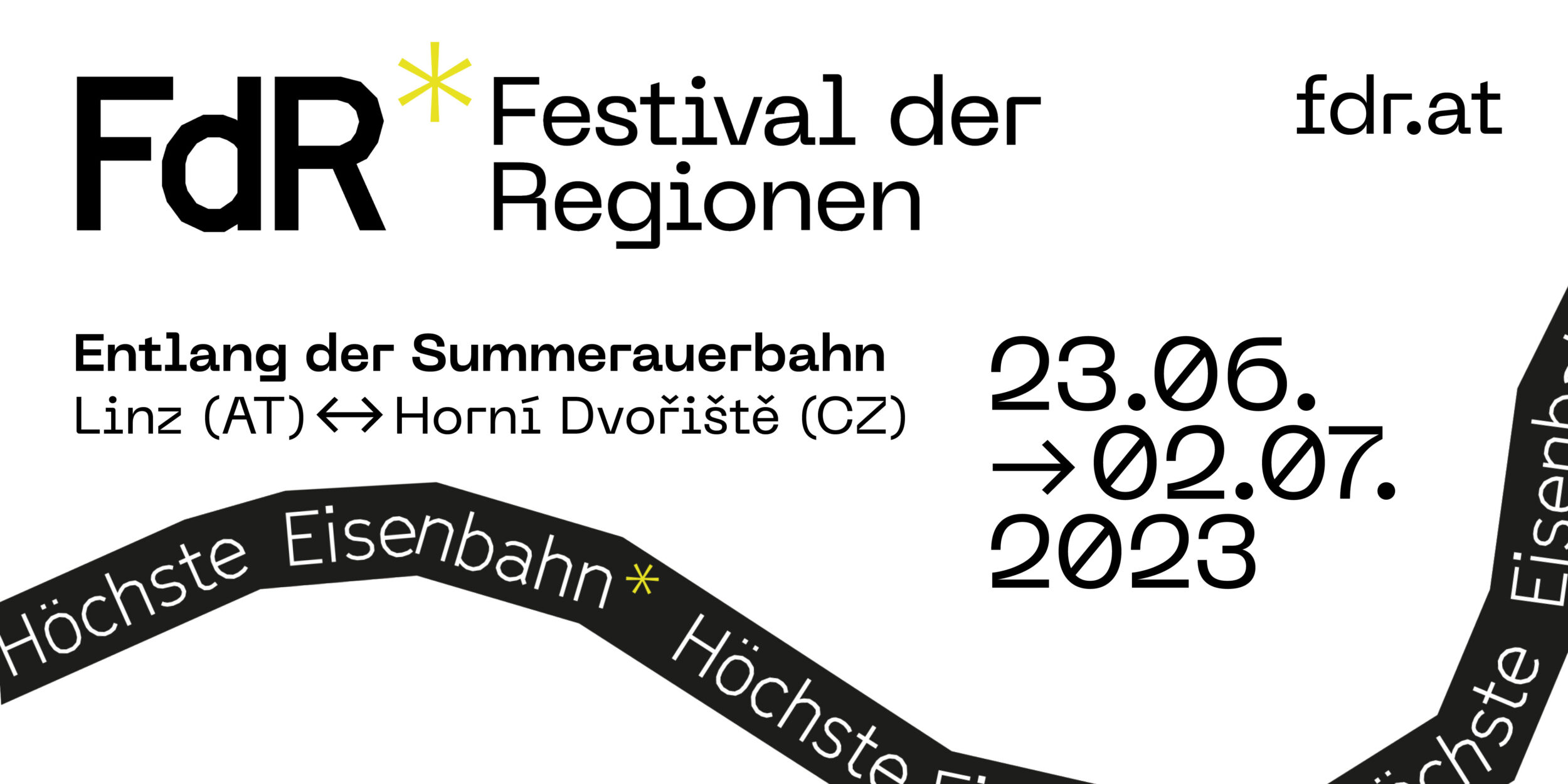 Banner Festival der Regionen 2023