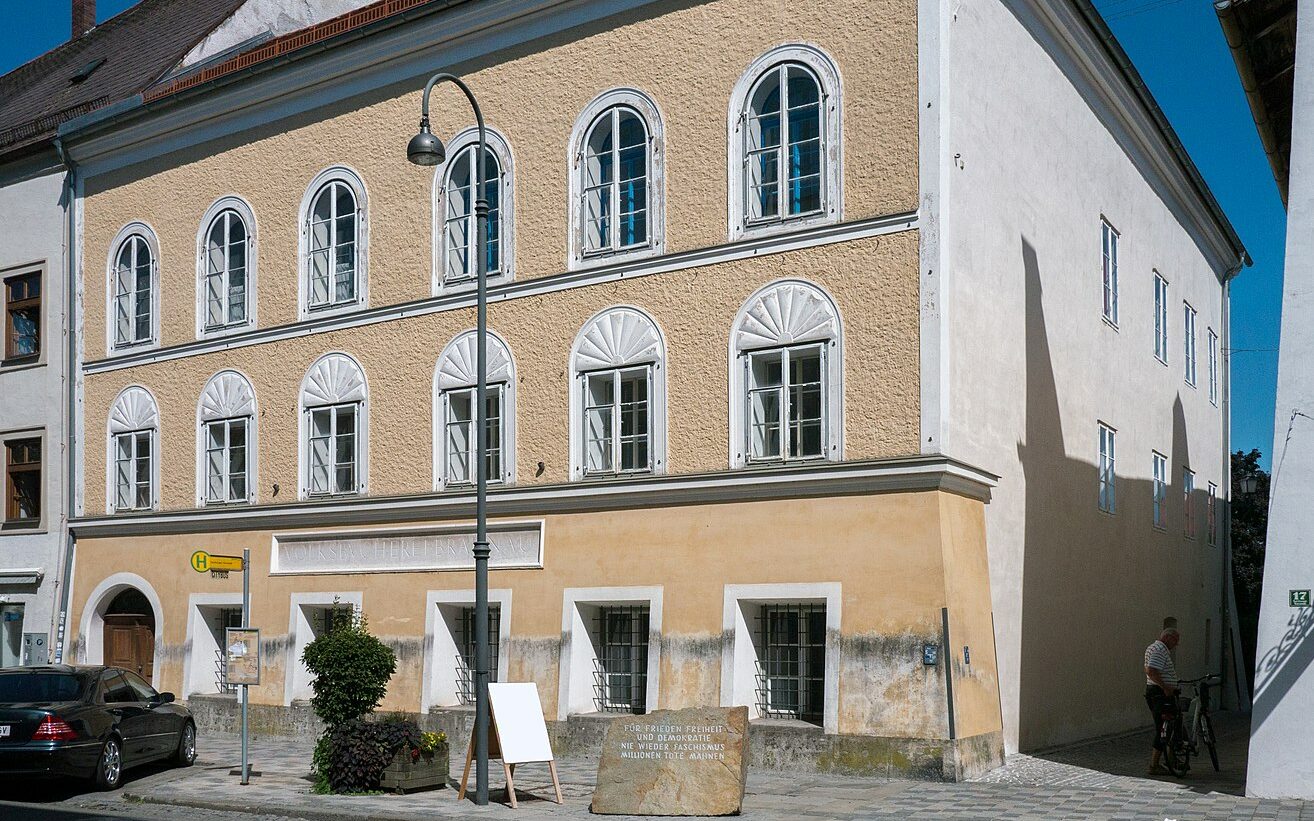 Hitlers Geburtshaus in Braunau am Inn