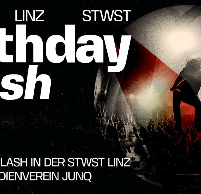 Birthday Qlash in der STWST Linz